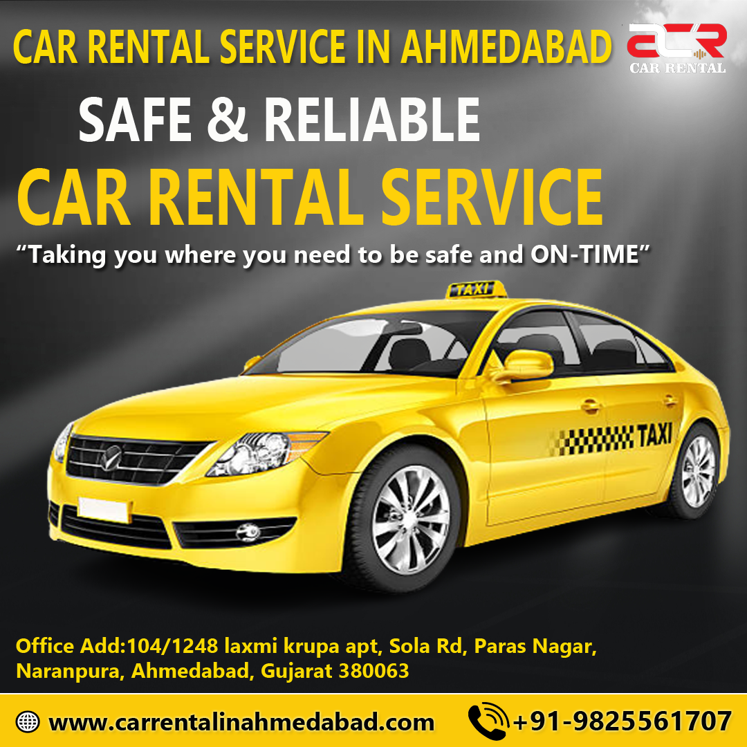 Car Rental in Ahmedabad Cab hire in Ahmedabad